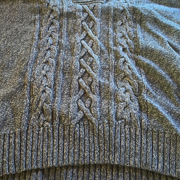 DENIM & CO CHARCOAL SWEATER - Picture 7 of 11